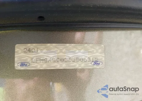 2013 Ford Flex Sel из США, поврежденный, VIN 2FMGK5C83DBD06312